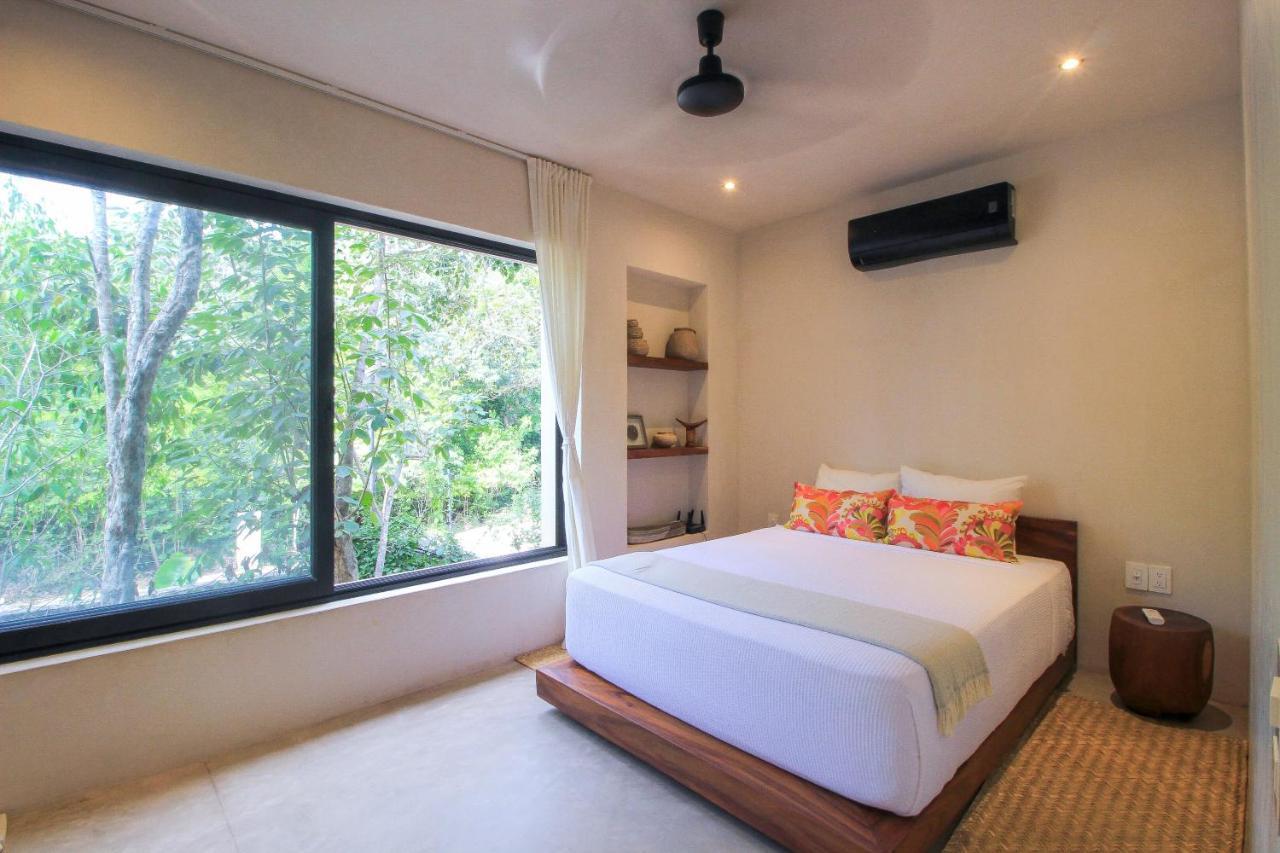 Elegant Boho Style Villa Jungle Views In Rooftop Deck & Outstanding Raw Pool In Holistika Tulum Extérieur photo