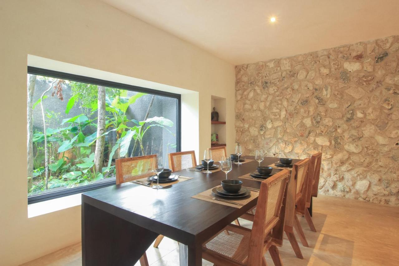 Elegant Boho Style Villa Jungle Views In Rooftop Deck & Outstanding Raw Pool In Holistika Tulum Extérieur photo